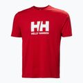Koszulka męska Helly Hansen Logo 3.0 red 4