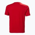 Koszulka męska Helly Hansen Logo 3.0 red 5