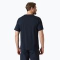 Koszulka męska Helly Hansen Logo 3.0 navy 2