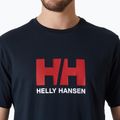 Koszulka męska Helly Hansen Logo 3.0 navy 3