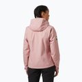 Kurtka żeglarska damska Helly Hansen Crew Hooded Midlayer 2.0 pink salt 2