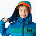Kurtka narciarska dziecięca Helly Hansen Cyclone neptune blue 3