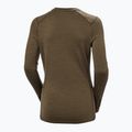 Bluza termoaktywna damska Helly Hansen Lifa Merino Midweight Graphic Crew sepia houndstooth aop 6