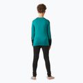 Komplet bielizny termoaktywnej dziecięcej Helly Hansen JR Lifa Merino Midweight signal green 2