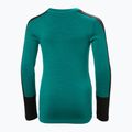 Komplet bielizny termoaktywnej dziecięcej Helly Hansen JR Lifa Merino Midweight signal green 7