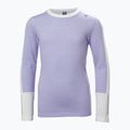 Komplet bielizny termoaktywnej dziecięcej Helly Hansen JR Lifa Merino Midweight bright lavender 6