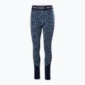 Spodnie termoaktywne damskie Helly Hansen Lifa Merino Midweight navy nordick rose aop 5