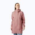 Płaszcz przeciwdeszczowy damski Helly Hansen Moss Rain Coat ash rose