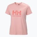 Koszulka damska Helly Hansen Logo 3.0 pink salt 4