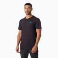 Koszulka męska Helly Hansen Nord Graphic black grape