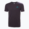 Koszulka męska Helly Hansen Nord Graphic black grape 4