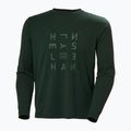 Longsleeve męski Helly Hansen Skog Graphic dark jungle 5