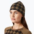 Czapka zimowa Helly Hansen Lifa Merino sepia houndstooth aop 2