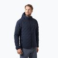 Kurtka hybrydowa męska Helly Hansen HP Hybrid Stretch Hooded Insulator navy