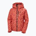 Kurtka narciarska damska Helly Hansen Valdisere 3.0 red floral aop 9