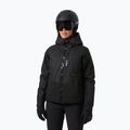 Kurtka narciarska damska Helly Hansen Valdisere 3.0 black embossed stripes