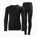 Komplet bielizny termoaktywnej dziecięcej Helly Hansen JR Lifa Merino Midweight black