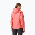 Kurtka żeglarska damska Helly Hansen Crew Hooded 2.0 sunset pink 2