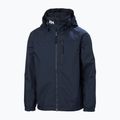 Kurtka żeglarska dziecięca Helly Hansen Crew Hooded Jr 41813 navy