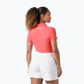 Koszulka polo damska Helly Hansen Crewline Polo sunset pink 2