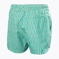 Spodenki żeglarskie męskie Helly Hansen Newport Trunk 4.5" dark mint offset stripe ao 2