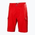 Spodenki żeglarskie męskie Helly Hansen QD Cargo 11" red 5