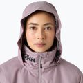Kurtka żeglarska damska Helly Hansen Crew Hooded Pile purple clay 3