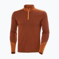 Bluza termoaktywna męska Helly Hansen Lifa Merino Midweight 1/2 Zip iron oxide