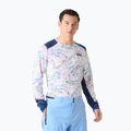Bluza termoaktywna męska Helly Hansen Lifa Active white slope map aop