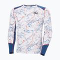 Bluza termoaktywna męska Helly Hansen Lifa Active white slope map aop 5