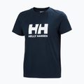 Koszulka damska Helly Hansen Logo 3.0 SS navy 4