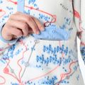 Bluza polarowa damska Helly Hansen Maridalen Printed Fleece white slope map aop 3
