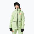 Kurtka narciarska damska Helly Hansen Powderqueen 3.0 washed lime