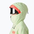 Kurtka narciarska damska Helly Hansen Powderqueen 3.0 washed lime 3