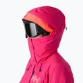 Kurtka narciarska damska Helly Hansen Powshot cranberry 3
