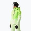 Kurtka narciarska damska Helly Hansen Alphelia luminous green
