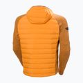 Kurtka hybrydowa męska Helly Hansen Skagen Hybrid Knit Insulator ignite orange 7