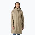 Płaszcz przeciwdeszczowy damski Helly Hansen Moss Ins Pu Coat pebble