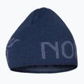 Czapka zimowa NORRONA MerinoUll Logo Beanie indigo night melange