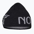 Czapka zimowa NORRONA MerinoUll Logo Beanie caviar melange