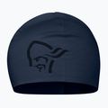 Czapka zimowa NORRONA PureUll 180 Beanie indigo night