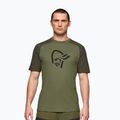 Koszulka trekkingowa męska NORRONA Femund PureUll loden green
