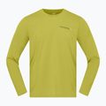 Longsleeve męski NORRONA Femund Tech golden lime 5