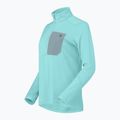 Bluza trekkingowa damska NORRONA Femund Warm1 Zip Neck aqua haze/trooper 7