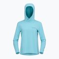 Bluza trekkingowa damska NORRONA Femund Tech Hood aqua haze 6