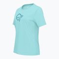 Koszulka damska NORRONA Cotton Viking aqua haze 7