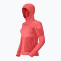 Bluza trekkingowa damska NORRONA Falketind Warm2 Stretch Hood deep sea coral/baked apple 7