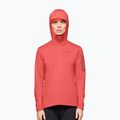 Bluza trekkingowa damska NORRONA Falketind Warm1 Hood deep sea coral/baked apple