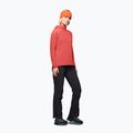 Bluza trekkingowa damska NORRONA Falketind Warm1 Hood deep sea coral/baked apple 4