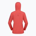 Bluza trekkingowa damska NORRONA Falketind Warm1 Hood deep sea coral/baked apple 6